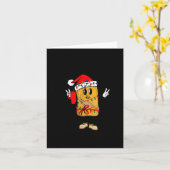 Out Here Looking Like A Snack Funny Tamale Christm Kaart (Gele Bloem)