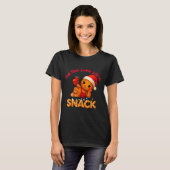Out Here Looking Like A Snack Funny Xmas Light Gin T-shirt (Voorkant volledig)