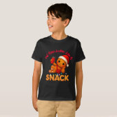 Out Here Looking Like A Snack Funny Xmas Light Gin T-shirt (Voorkant volledig)