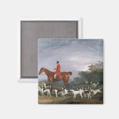 Out Hunting, 1841 Magneet (Voorkant / Achterkant)