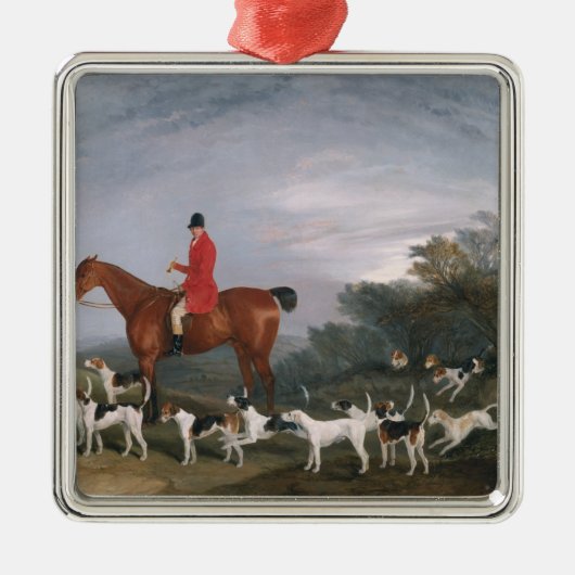 Out Hunting, 1841 Metalen Ornament (Voorkant)