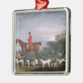 Out Hunting, 1841 Metalen Ornament (Links)