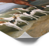 Out Hunting, 1841 Poster (Hoek)