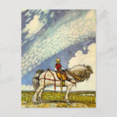 "Out In the Wide World" van John Bauer Briefkaart (Voorkant)