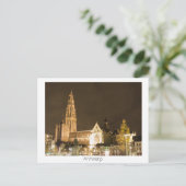 Out Lady Cathedral Briefkaart (Staand voorkant)