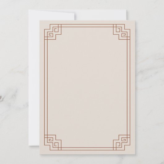 Out Little Dumpling Chinese Bao eerste verjaardag Kaart (Achterkant)