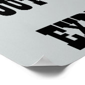 Out Of Body Geld Ervaring Grappig Poster Bord (Hoek)
