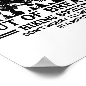 Out Of Breath Hiking Society 2  Poster (Hoek)