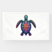 Out of Breath Hiking Society Schildpad T-shirt Spandoek (Horizontaal)