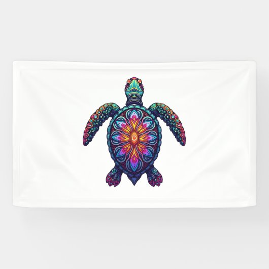 Out of Breath Hiking Society Schildpad T-shirt Spandoek (Horizontaal)