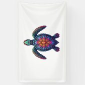 Out of Breath Hiking Society Schildpad T-shirt Spandoek (Verticaal)