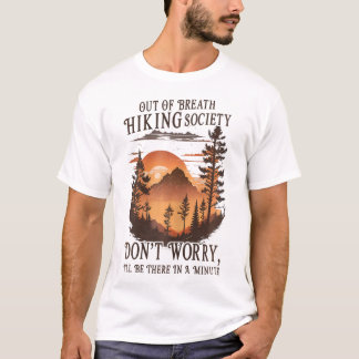 Out of Breath Hiking Society T-shirt