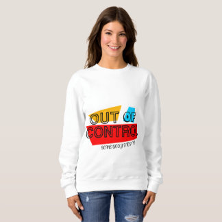 Out of Control – Bold Typography Statement Design Trui
