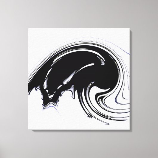 Out of Control Fractal Canvas Wrapped Print (Voorkant)