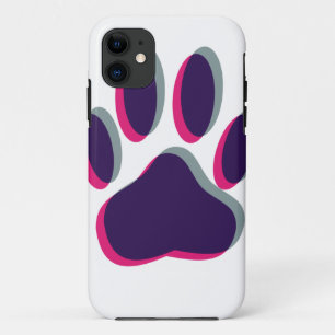 Out-of-Focus Dog Paw-afdrukken iPhone 11 Hoesje