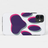 Out-of-Focus Dog Paw-afdrukken Case-Mate iPhone Case (Achterkant (horizontaal))
