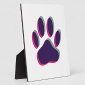 Out-of-Focus Dog Paw-afdrukken Fotoplaat (Zijkant)