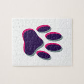 Out-of-Focus Dog Paw-afdrukken Legpuzzel (Horizontaal)