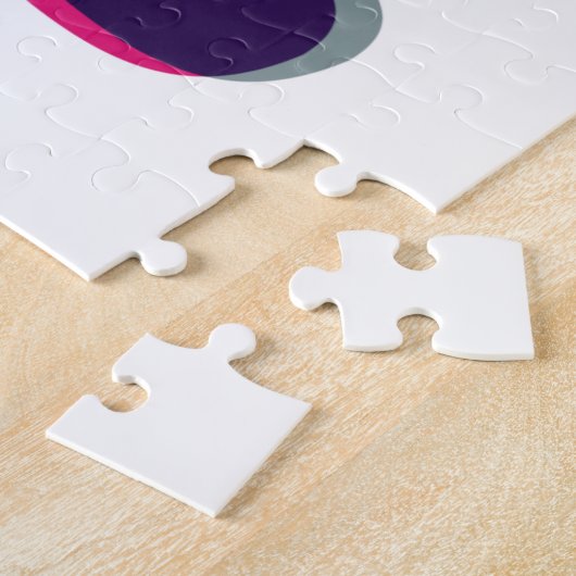 Out-of-Focus Dog Paw-afdrukken Legpuzzel (Zijkant)