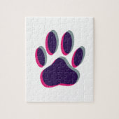 Out-of-Focus Dog Paw-afdrukken Legpuzzel (Verticaal)
