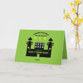 Out Of Jail Prison Release Gift Two-Tone Coffee Mu Kaart (Gele Bloem)