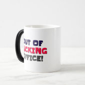 Out of Kantoor Coffee Mok (Voorkant links)