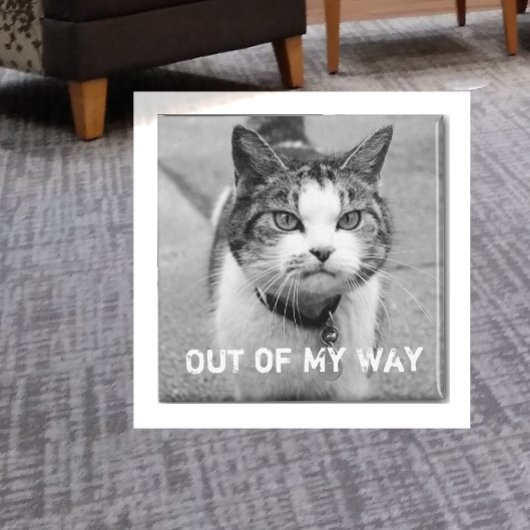 "Out of My Way" Crabby Cat Magnet