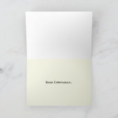 Out of Office Funny Dog Greeting Card Kaart (Binnen)