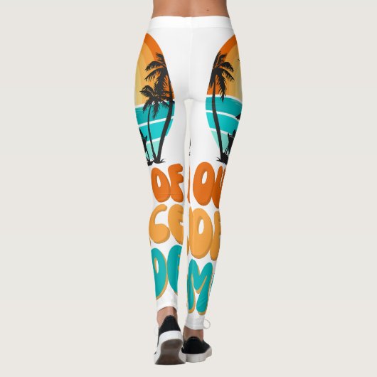 Out of Office Mode Leggings (Achterkant)