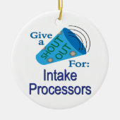 Out-of-out voor inlaatprocessors keramisch ornament (Voorkant)