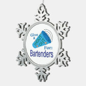 Out-of-out voor offertes tin sneeuwvlok ornament (Rechts)