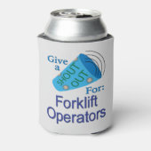 Out-of-out voor vorkheftrucks blikjeskoeler (Blikje Achterkant)