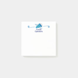 Out-of-out voor vorkheftrucks post-it® notes