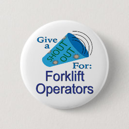 Out-of-out voor vorkheftrucks ronde button 5,7 cm