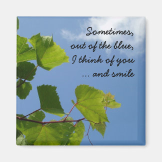 Out of the blue magneet