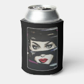 'Out of the Dark' schilderij op een Blikjeskoeler (Blikje Achterkant)