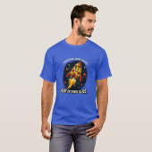 Out of This Slice T-Shirt – Grappige Pizza Raket R (Voorkant volledig)