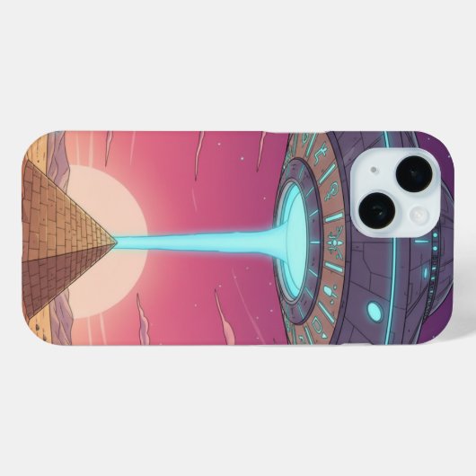 Out of This World Beam Case-Mate iPhone Case (Achterkant (horizontaal))