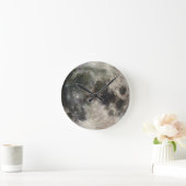 "Out of this world" Full Moon Clock Ronde Klok (Huis)