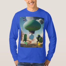 Out-of-This-World Gas: Hilarische Scheten Aliens T-shirt
