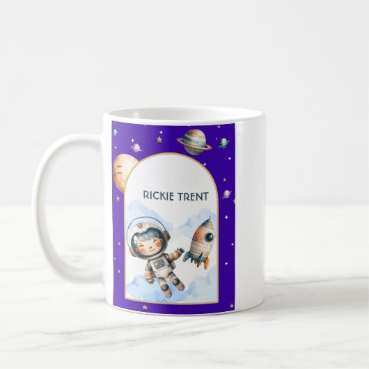 Out of this World Kids Birthday Coffee Mug Koffiemok (Links)