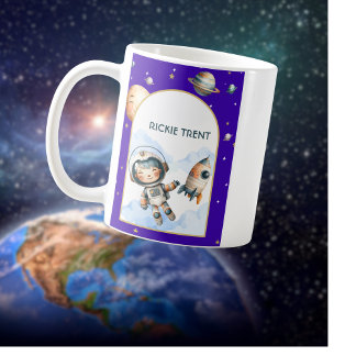 Out of this World Kids Birthday Coffee Mug Koffiemok