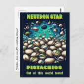 Out of this world pistachios briefkaart (Voorkant / Achterkant)
