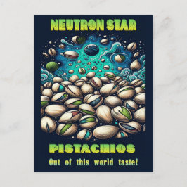 Out of this world pistachios briefkaart