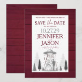 Out of this World Save The Date (Voorkant / Achterkant)