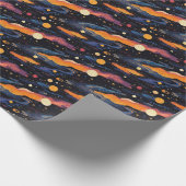 Out of This World Space Wrapping Paper Cadeaupapier (Hoek)