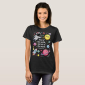 Out Of This World Spaceship Planet Galaxy Christia T-shirt (Voorkant volledig)