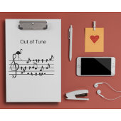 Out of Tune Flamingo bij zangvogels Klembord