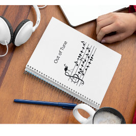 Out of Tune Flamingo bij zangvogels Notitieboek