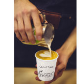 Out of Tune Flamingo bij zangvogels Papieren Bekers